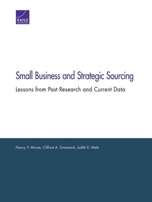 cover image of Small Business and Strategic Sourcing